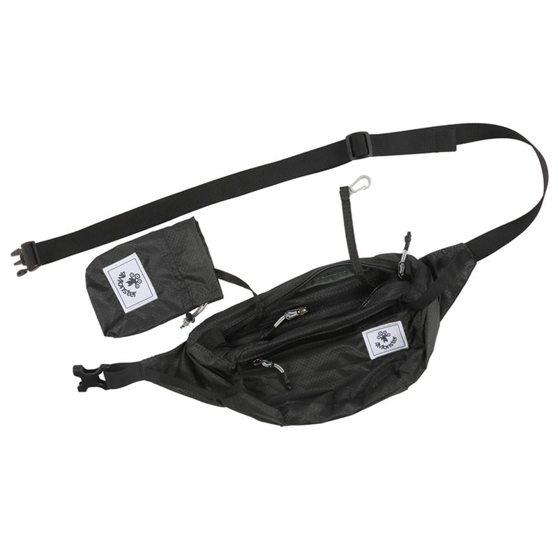 4Monster Hiking Waist Packs Portable,Water Resistant Fanny Pack Bags Lightweight with Adjustable Strap for Outdoor, Workout,Running,Hiking,Traveling,Biking,Camping and Fishing (Grey, 2L) - Image 1